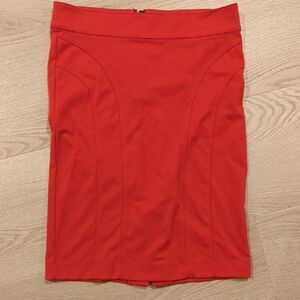 Red Pencil Skirt